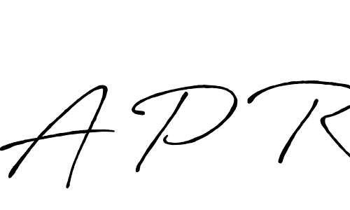 Make a beautiful signature design for name A P R. With this signature (Antro_Vectra_Bolder) style, you can create a handwritten signature for free. A P R signature style 7 images and pictures png