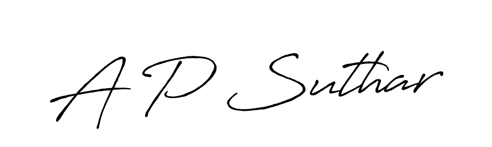 Best and Professional Signature Style for A P Suthar. Antro_Vectra_Bolder Best Signature Style Collection. A P Suthar signature style 7 images and pictures png