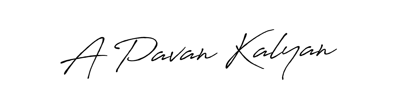 How to make A Pavan Kalyan signature? Antro_Vectra_Bolder is a professional autograph style. Create handwritten signature for A Pavan Kalyan name. A Pavan Kalyan signature style 7 images and pictures png