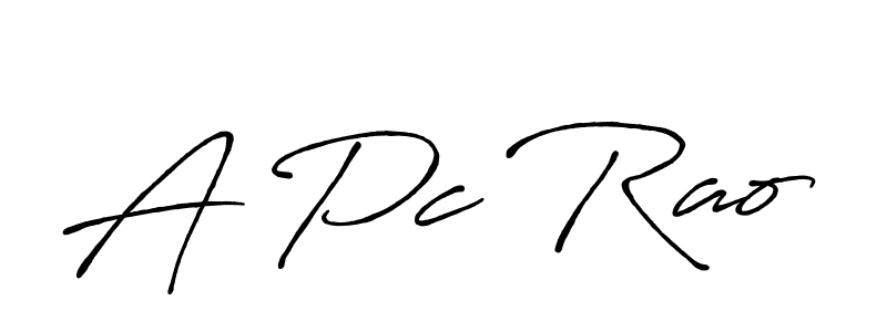 Make a beautiful signature design for name A Pc Rao. Use this online signature maker to create a handwritten signature for free. A Pc Rao signature style 7 images and pictures png