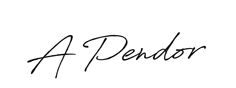 See photos of A Pendor official signature by Spectra . Check more albums & portfolios. Read reviews & check more about Antro_Vectra_Bolder font. A Pendor signature style 7 images and pictures png
