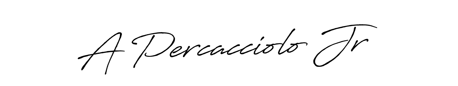 Once you've used our free online signature maker to create your best signature Antro_Vectra_Bolder style, it's time to enjoy all of the benefits that A Percacciolo Jr name signing documents. A Percacciolo Jr signature style 7 images and pictures png
