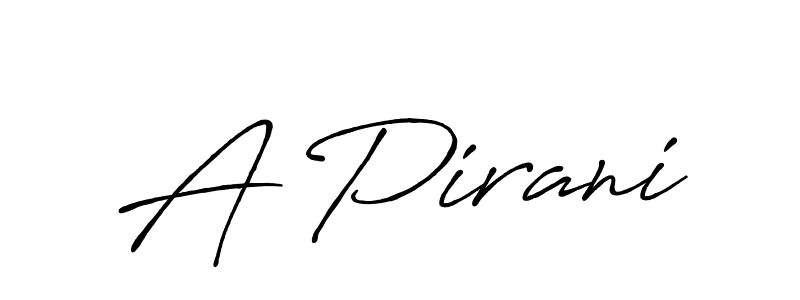 Also You can easily find your signature by using the search form. We will create A Pirani name handwritten signature images for you free of cost using Antro_Vectra_Bolder sign style. A Pirani signature style 7 images and pictures png