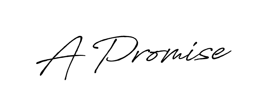 Similarly Antro_Vectra_Bolder is the best handwritten signature design. Signature creator online .You can use it as an online autograph creator for name A Promise. A Promise signature style 7 images and pictures png