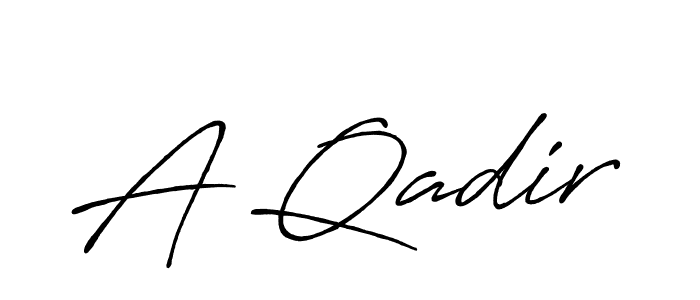 Make a short A Qadir signature style. Manage your documents anywhere anytime using Antro_Vectra_Bolder. Create and add eSignatures, submit forms, share and send files easily. A Qadir signature style 7 images and pictures png