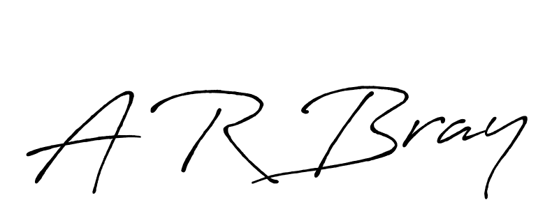 How to make A R Bray signature? Antro_Vectra_Bolder is a professional autograph style. Create handwritten signature for A R Bray name. A R Bray signature style 7 images and pictures png