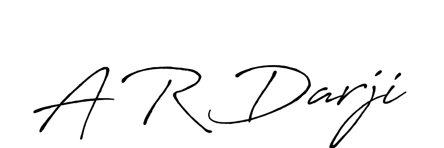 You should practise on your own different ways (Antro_Vectra_Bolder) to write your name (A R Darji) in signature. don't let someone else do it for you. A R Darji signature style 7 images and pictures png