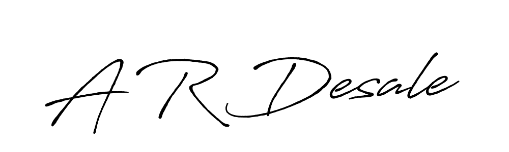 You should practise on your own different ways (Antro_Vectra_Bolder) to write your name (A R Desale) in signature. don't let someone else do it for you. A R Desale signature style 7 images and pictures png