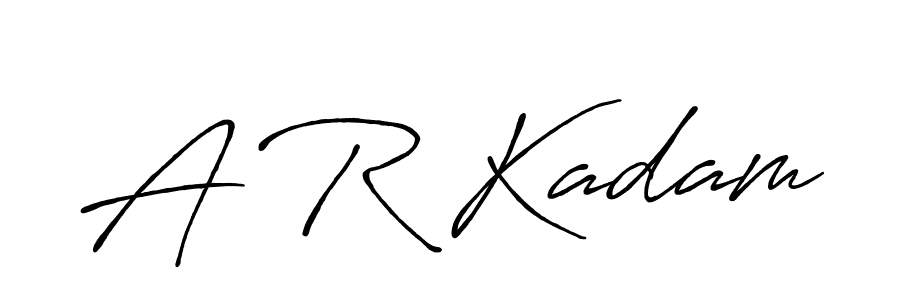 Similarly Antro_Vectra_Bolder is the best handwritten signature design. Signature creator online .You can use it as an online autograph creator for name A R Kadam. A R Kadam signature style 7 images and pictures png