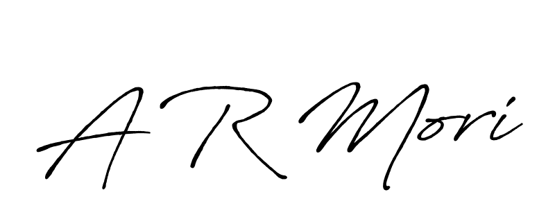 Here are the top 10 professional signature styles for the name A R Mori. These are the best autograph styles you can use for your name. A R Mori signature style 7 images and pictures png