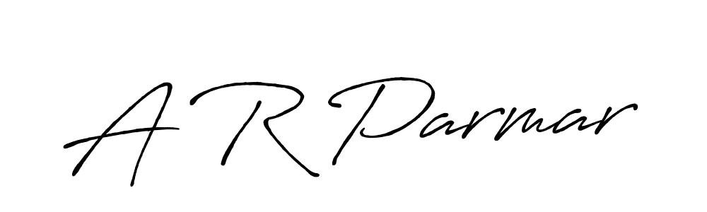Best and Professional Signature Style for A R Parmar. Antro_Vectra_Bolder Best Signature Style Collection. A R Parmar signature style 7 images and pictures png