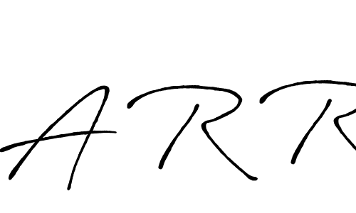 How to make A R R signature? Antro_Vectra_Bolder is a professional autograph style. Create handwritten signature for A R R name. A R R signature style 7 images and pictures png