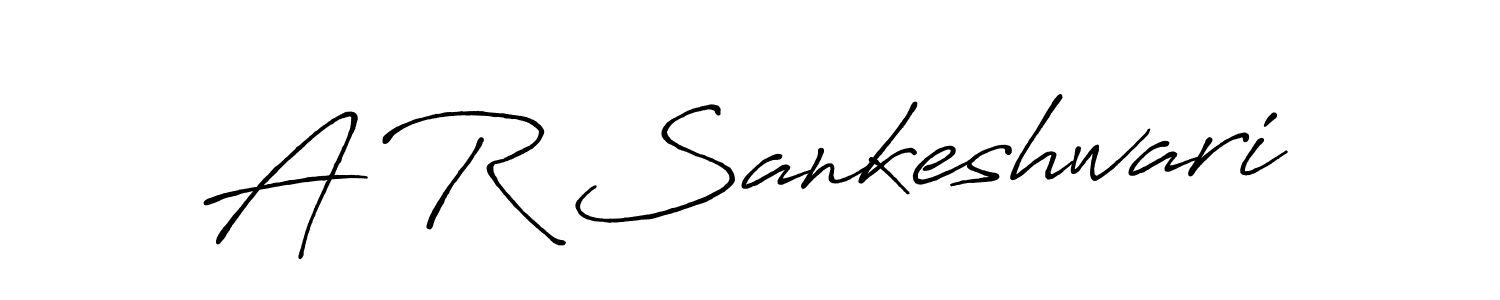 Also You can easily find your signature by using the search form. We will create A R Sankeshwari name handwritten signature images for you free of cost using Antro_Vectra_Bolder sign style. A R Sankeshwari signature style 7 images and pictures png