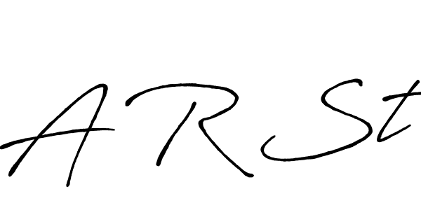 Make a beautiful signature design for name A R St. Use this online signature maker to create a handwritten signature for free. A R St signature style 7 images and pictures png