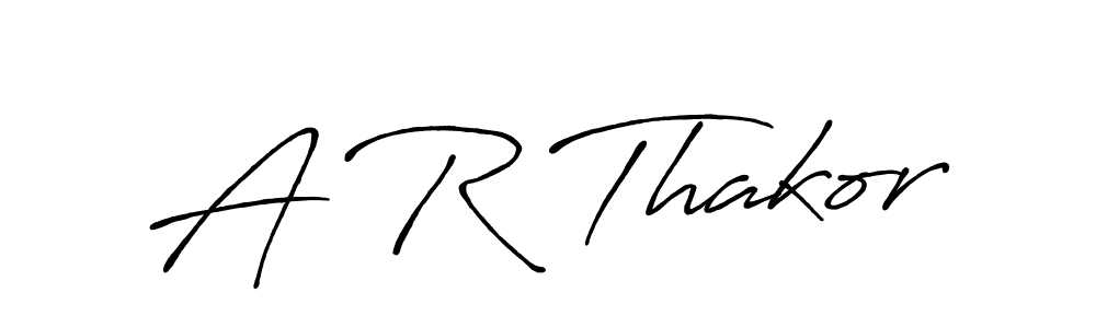 Antro_Vectra_Bolder is a professional signature style that is perfect for those who want to add a touch of class to their signature. It is also a great choice for those who want to make their signature more unique. Get A R Thakor name to fancy signature for free. A R Thakor signature style 7 images and pictures png