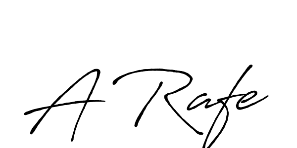 Make a beautiful signature design for name A Rafe. With this signature (Antro_Vectra_Bolder) style, you can create a handwritten signature for free. A Rafe signature style 7 images and pictures png