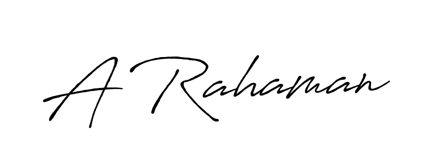 Also You can easily find your signature by using the search form. We will create A Rahaman name handwritten signature images for you free of cost using Antro_Vectra_Bolder sign style. A Rahaman signature style 7 images and pictures png