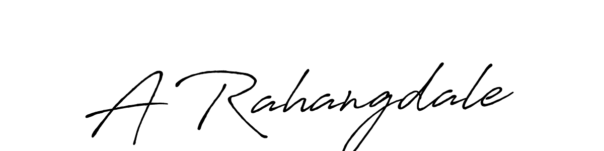 You can use this online signature creator to create a handwritten signature for the name A Rahangdale. This is the best online autograph maker. A Rahangdale signature style 7 images and pictures png