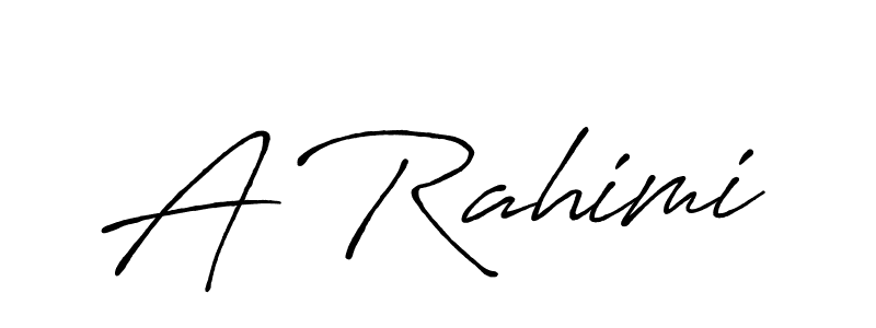 Similarly Antro_Vectra_Bolder is the best handwritten signature design. Signature creator online .You can use it as an online autograph creator for name A Rahimi. A Rahimi signature style 7 images and pictures png