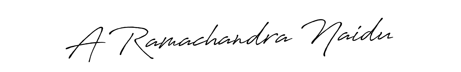 Similarly Antro_Vectra_Bolder is the best handwritten signature design. Signature creator online .You can use it as an online autograph creator for name A Ramachandra Naidu. A Ramachandra Naidu signature style 7 images and pictures png