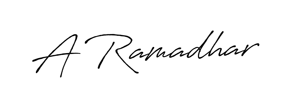 Also You can easily find your signature by using the search form. We will create A Ramadhar name handwritten signature images for you free of cost using Antro_Vectra_Bolder sign style. A Ramadhar signature style 7 images and pictures png