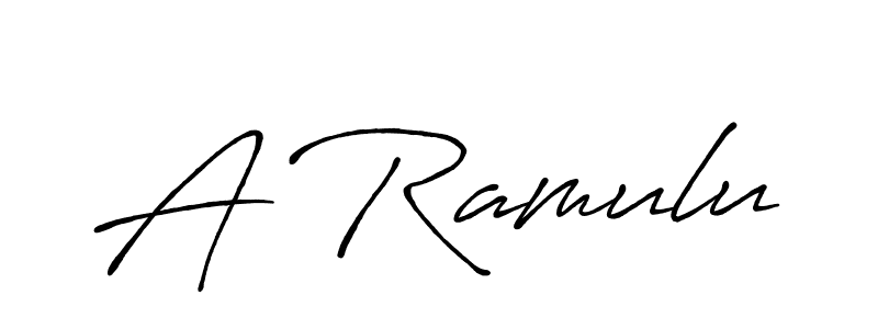 Also You can easily find your signature by using the search form. We will create A Ramulu name handwritten signature images for you free of cost using Antro_Vectra_Bolder sign style. A Ramulu signature style 7 images and pictures png