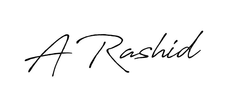 Similarly Antro_Vectra_Bolder is the best handwritten signature design. Signature creator online .You can use it as an online autograph creator for name A Rashid. A Rashid signature style 7 images and pictures png