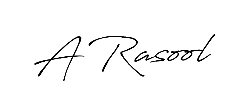 Use a signature maker to create a handwritten signature online. With this signature software, you can design (Antro_Vectra_Bolder) your own signature for name A Rasool. A Rasool signature style 7 images and pictures png
