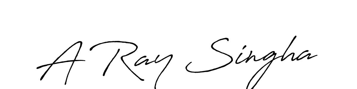 if you are searching for the best signature style for your name A Ray Singha. so please give up your signature search. here we have designed multiple signature styles  using Antro_Vectra_Bolder. A Ray Singha signature style 7 images and pictures png