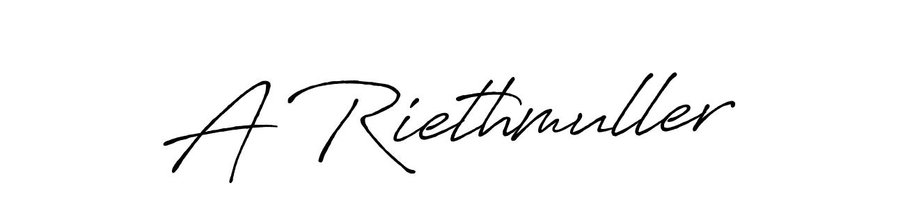 Also You can easily find your signature by using the search form. We will create A Riethmuller name handwritten signature images for you free of cost using Antro_Vectra_Bolder sign style. A Riethmuller signature style 7 images and pictures png