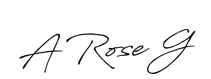 Make a beautiful signature design for name A Rose G. With this signature (Antro_Vectra_Bolder) style, you can create a handwritten signature for free. A Rose G signature style 7 images and pictures png
