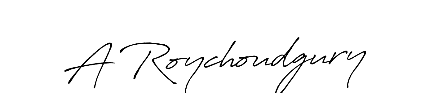 Antro_Vectra_Bolder is a professional signature style that is perfect for those who want to add a touch of class to their signature. It is also a great choice for those who want to make their signature more unique. Get A Roychoudgury name to fancy signature for free. A Roychoudgury signature style 7 images and pictures png