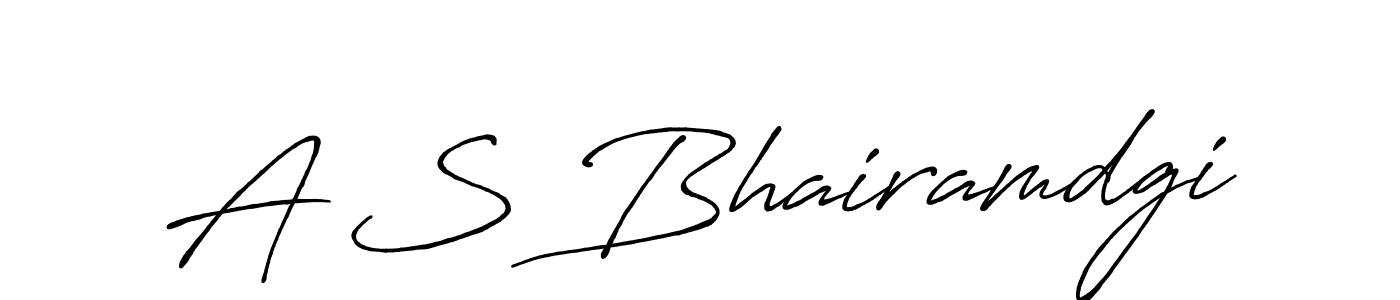 Once you've used our free online signature maker to create your best signature Antro_Vectra_Bolder style, it's time to enjoy all of the benefits that A S Bhairamdgi name signing documents. A S Bhairamdgi signature style 7 images and pictures png
