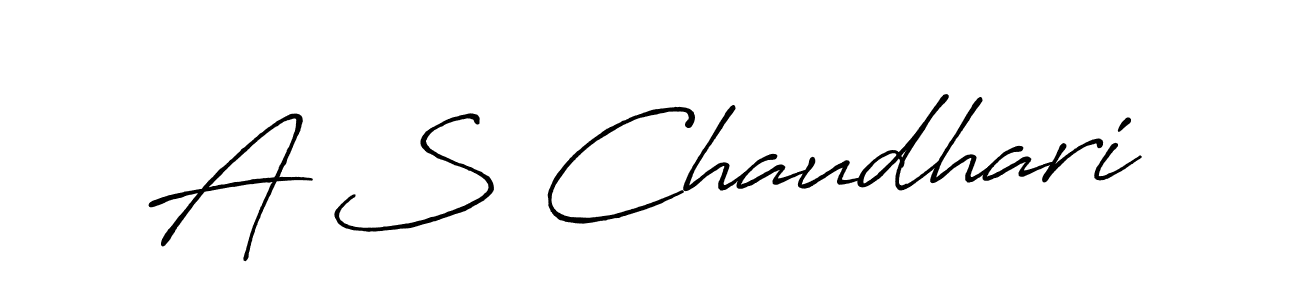 Also You can easily find your signature by using the search form. We will create A S Chaudhari name handwritten signature images for you free of cost using Antro_Vectra_Bolder sign style. A S Chaudhari signature style 7 images and pictures png