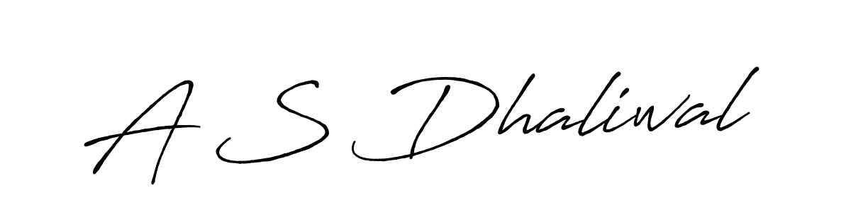 It looks lik you need a new signature style for name A S Dhaliwal. Design unique handwritten (Antro_Vectra_Bolder) signature with our free signature maker in just a few clicks. A S Dhaliwal signature style 7 images and pictures png