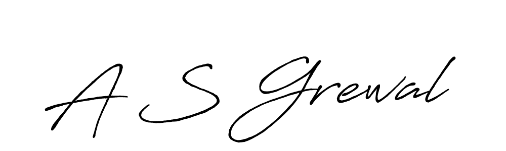 if you are searching for the best signature style for your name A S Grewal. so please give up your signature search. here we have designed multiple signature styles  using Antro_Vectra_Bolder. A S Grewal signature style 7 images and pictures png