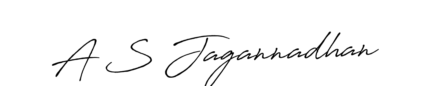 A S Jagannadhan stylish signature style. Best Handwritten Sign (Antro_Vectra_Bolder) for my name. Handwritten Signature Collection Ideas for my name A S Jagannadhan. A S Jagannadhan signature style 7 images and pictures png