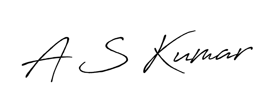 Make a beautiful signature design for name A S Kumar. Use this online signature maker to create a handwritten signature for free. A S Kumar signature style 7 images and pictures png