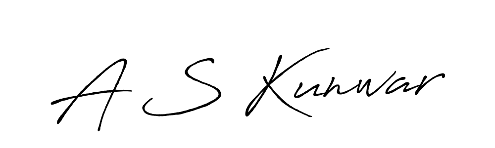 This is the best signature style for the A S Kunwar name. Also you like these signature font (Antro_Vectra_Bolder). Mix name signature. A S Kunwar signature style 7 images and pictures png