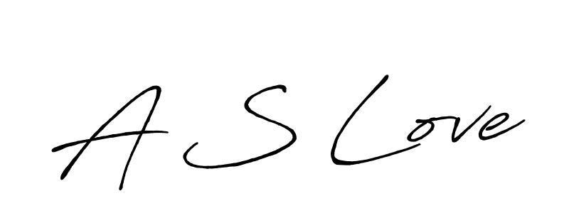 Similarly Antro_Vectra_Bolder is the best handwritten signature design. Signature creator online .You can use it as an online autograph creator for name A S Love. A S Love signature style 7 images and pictures png