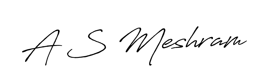 How to Draw A S Meshram signature style? Antro_Vectra_Bolder is a latest design signature styles for name A S Meshram. A S Meshram signature style 7 images and pictures png