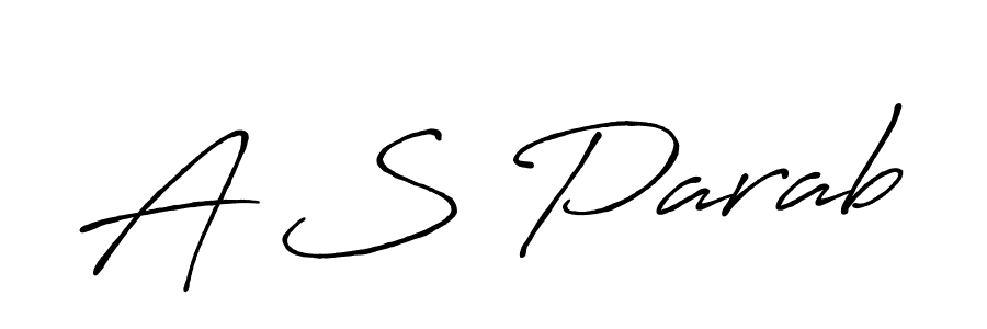 Similarly Antro_Vectra_Bolder is the best handwritten signature design. Signature creator online .You can use it as an online autograph creator for name A S Parab. A S Parab signature style 7 images and pictures png
