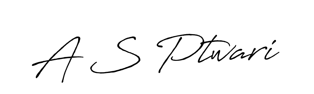 It looks lik you need a new signature style for name A S Ptwari. Design unique handwritten (Antro_Vectra_Bolder) signature with our free signature maker in just a few clicks. A S Ptwari signature style 7 images and pictures png