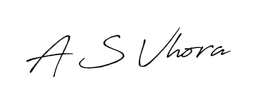 You should practise on your own different ways (Antro_Vectra_Bolder) to write your name (A S Vhora) in signature. don't let someone else do it for you. A S Vhora signature style 7 images and pictures png