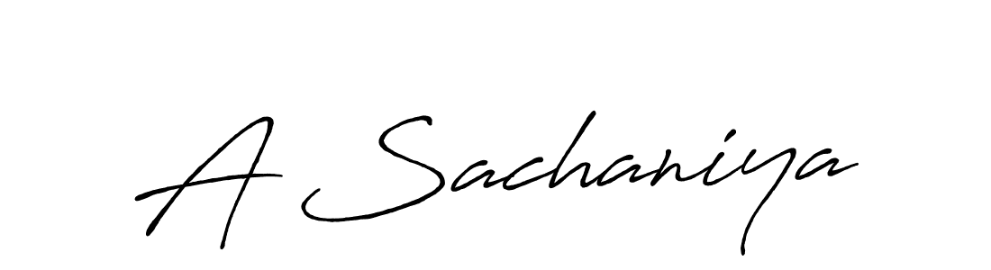 This is the best signature style for the A Sachaniya name. Also you like these signature font (Antro_Vectra_Bolder). Mix name signature. A Sachaniya signature style 7 images and pictures png