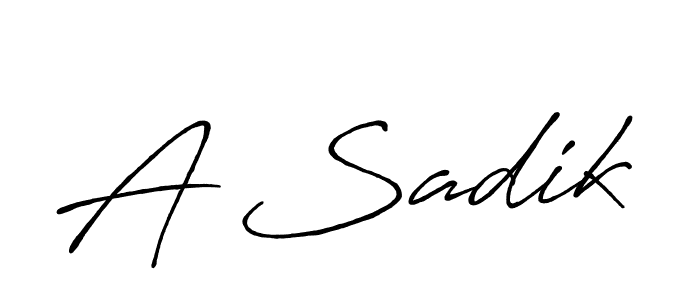 Check out images of Autograph of A Sadik name. Actor A Sadik Signature Style. Antro_Vectra_Bolder is a professional sign style online. A Sadik signature style 7 images and pictures png