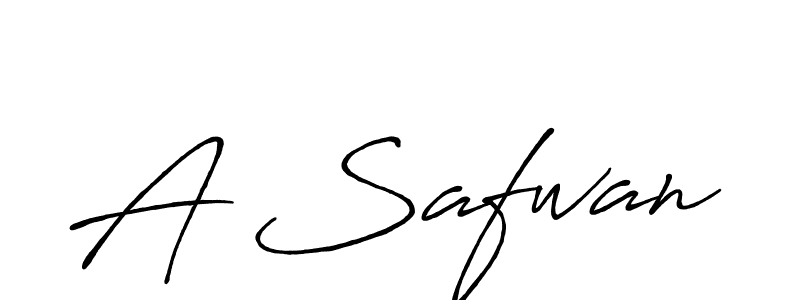 A Safwan stylish signature style. Best Handwritten Sign (Antro_Vectra_Bolder) for my name. Handwritten Signature Collection Ideas for my name A Safwan. A Safwan signature style 7 images and pictures png