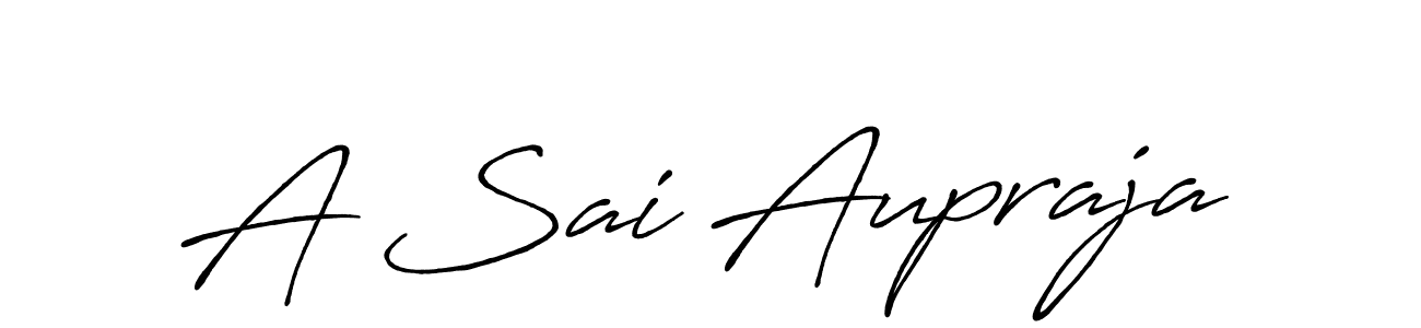 It looks lik you need a new signature style for name A Sai Aupraja. Design unique handwritten (Antro_Vectra_Bolder) signature with our free signature maker in just a few clicks. A Sai Aupraja signature style 7 images and pictures png