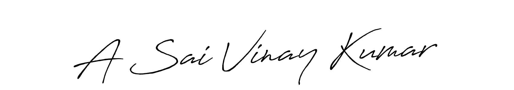 Best and Professional Signature Style for A Sai Vinay Kumar. Antro_Vectra_Bolder Best Signature Style Collection. A Sai Vinay Kumar signature style 7 images and pictures png