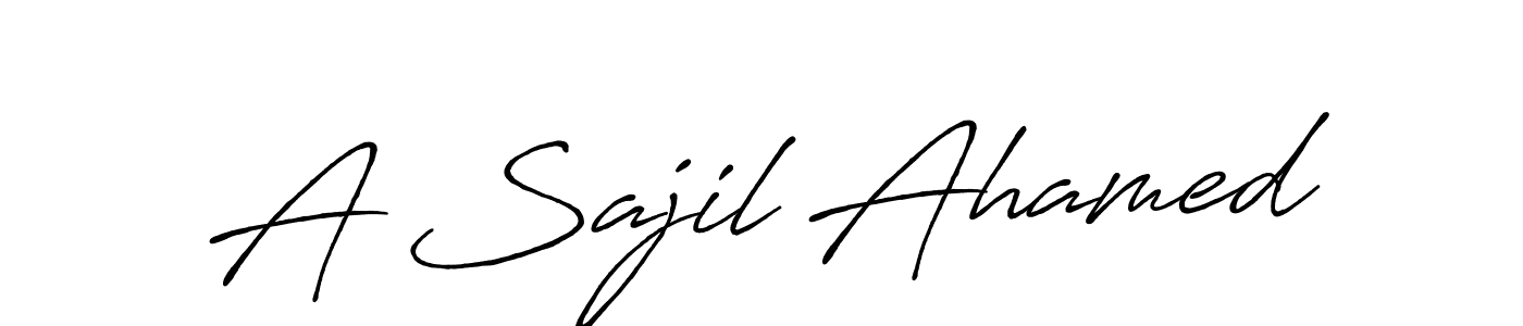 Once you've used our free online signature maker to create your best signature Antro_Vectra_Bolder style, it's time to enjoy all of the benefits that A Sajil Ahamed name signing documents. A Sajil Ahamed signature style 7 images and pictures png